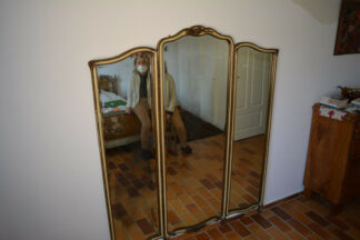 3 teiliger Ankleide Spiegel im Stil Louis Quinze Barock Stil Ankleidespiegel
