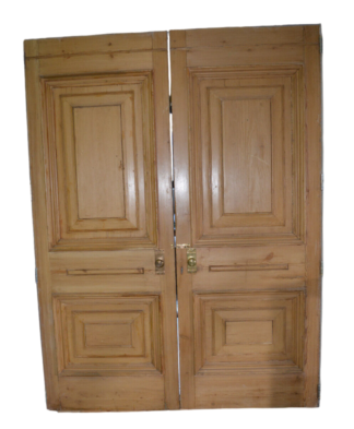 2 flügelige Tür, Kiefer, Victorian, Gründerzeit 225 x 168