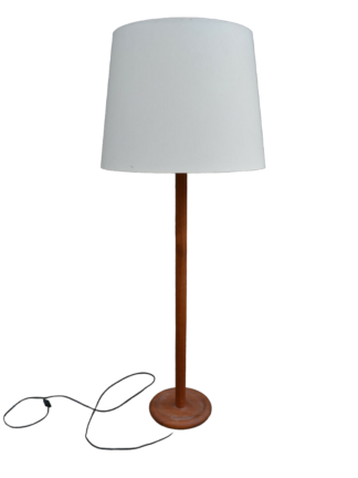 Design Lampe, Stehlampe, Dänemark, 155cm, Teak, domus, midcentury